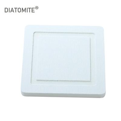 China Diatomite Soap Dish Diatomaceous Earth Soap Holder Natural Super Absorbent Eco-Friendly Soap Material Anti-Slip Soap Tray for sale