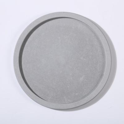 China Diatomite Flower Pot Vase Flower Diatomite Mat Deodorant Heatproof Mat Eco-friendly Tray Water Abosorb Diatomite Flower for sale