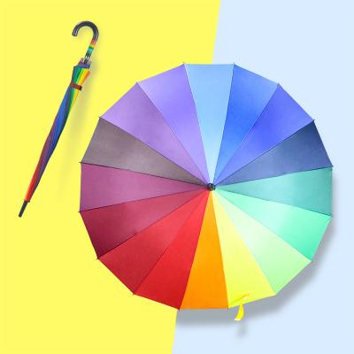 China All In 1 Buy Chinese Manufacturers Wholesale Cheap Promotional Custom Wedding Rainbow Golf Rain Umbrellas With Logo Prints for sale