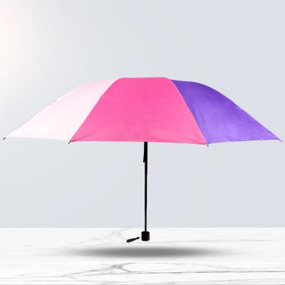 China CLASSIC chinese manufacturers wholesale cheap sun block custom designed printed manual foldable travel umbrella in china for sale