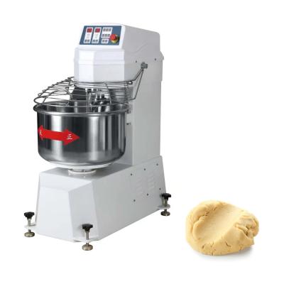 China Commercial Supply Dough Mixer Flour Spiral Kneading Machine Baked Food Stirring Mixer Bakery Machinery for sale