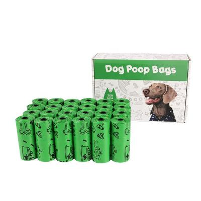 China BIODEGRADABLE In Stock Eco-Friendly Bio Degradable Dog Eco Friendly Compostable Biodegradable (EPI) Poop Bags For Pet Poop for sale