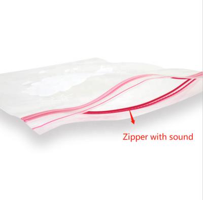 China Moisture Proof In Stock 0.1*16*14CM  Reusable Eco Friendly Leakproof Ziplock Food Storage Bag Snack Bag for Food for sale