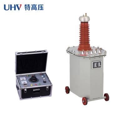 China GTBZ 5kVA 100kV Automatic High Voltage Withstand Instrument AC Test Oil Immersed Transformer 1.5-30kVA for sale