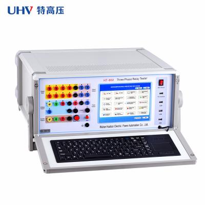 China Factory HT-802 3 Phase Protection Relay Tester Digital Direct Electric Current Injection Test System For Sale HT-802 for sale