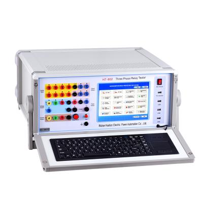 China HT-802 3 Current Digital Injection Test System Relay Tester 3 Second Phase Protection Relay Tester Phase 74*70*57cm for sale