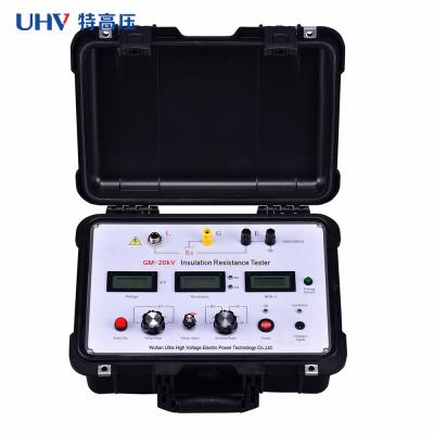 China Portable GM-20kV Digital Megger Insulation Resistance Tester GM-20kV for sale