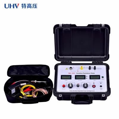 China GM-10kV High Voltage Megohmmeter Digital Insulation Resistance Tester GM-10kV for sale