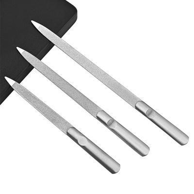 China Wholesale Nail Folder Art Tools Stainless Steel Material Metal Nail Folder Good Quality Stainless Steel Manicure Nail Folder for sale