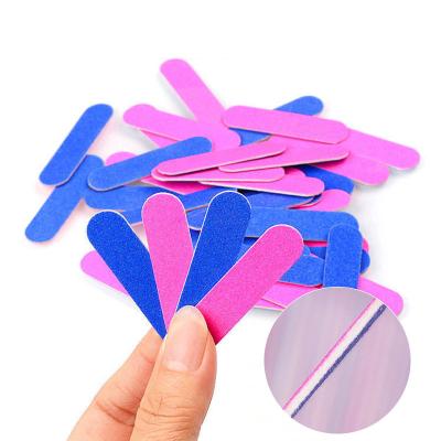 China Nails Polishing and Deburring Professional Nail Shape Manicure Nail File Tools Accept Emery Board Wood Nail File Customized Small Nail File for sale