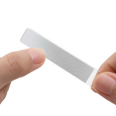 China Best Factory Free Sample Amazon Sale Portable Manicure Nail Polish and Trim Nail Form Factory Crystal Nail File Nano Glass Material Nail File for sale