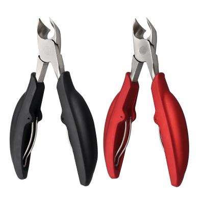 China Professional Right Handed Scissors Pedicure Tools Big Jaw Inveterate Toenail Trimmer Stainless Steel Cuticle Nipper for sale