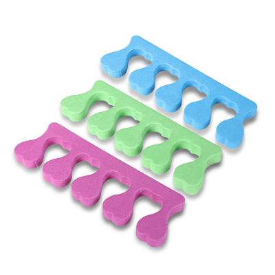 China Used For Separating And Fixing Promotional Toe Position Factory Price Manicure Tools Nail Art Separators Salon Use EVA Finger Separators Sponge Toe for sale