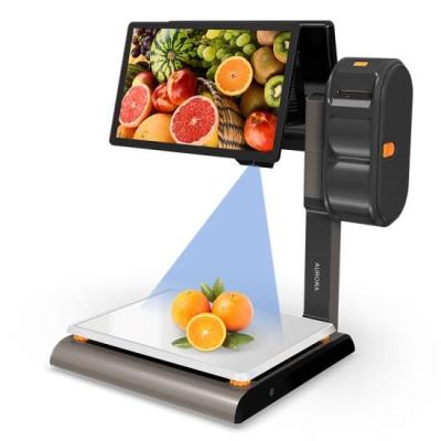 中国 アウロラ S2 Pos 統合体重計 80mm 領収書プリンター AI付き体重計 販売のため