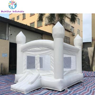 China white house the popular 0.55mm PVC tarpaulin Plato inflatable bouncer bouncy castle inflatable wedding for sale for sale