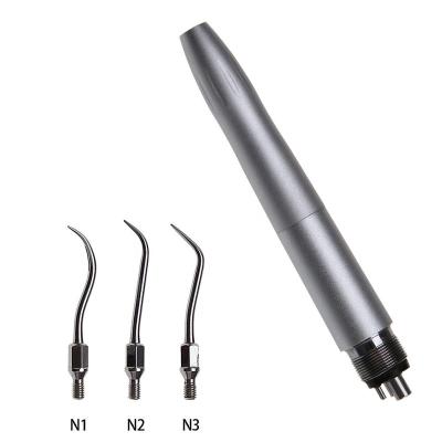 China Air Scaler Steel Dental Handpiece (2holes or 4 holes) for sale