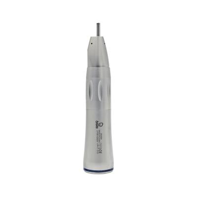 China Steel Dental Inner Water Straight Handpiece (Fiber Optic Optional) for sale