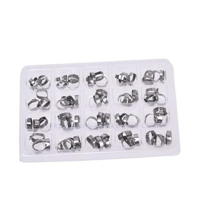 China Dental Orthodontic Metal Molar Bands 1st 2nd for sale