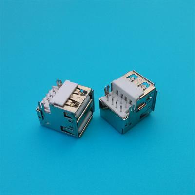 China Classic Products PCB XYFW Dual USB 3.0 Female Connector for sale