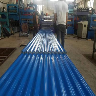 China Forms Corrugated Steel Roof Sheet Color Coated For Building Material Color Coated Steel Sheet for sale