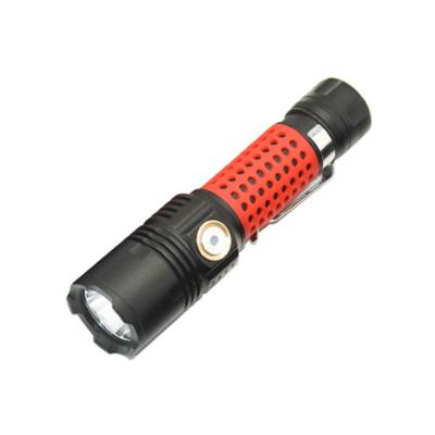 China High Light Waterproof Portable Aluminum XPL Mini Flashlight Rechargeable Security Clip Led Torch Outdoor Camping Hiking Flashlight for sale