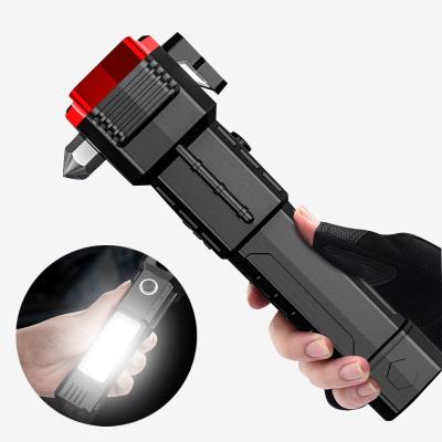 China Super Running Light Built-in Rechargeable Camping Light USB COB Emergency Camping Flashlight Climbing Handy BRITE Rise Led Flashlight With Strong Magnetic for sale