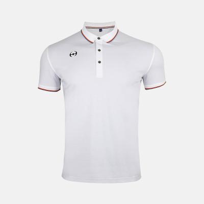 China Anti-wrinkle low price of cotton and fiber fabrics, optional normal 4 color polo t-shir for sale