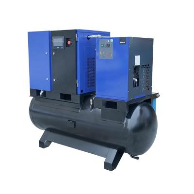 China Lubricated ACE 5.5kw/7.5kw/11kw/15kw Pneumatic General Industrial Air Compressors All In One Compressor Air-Compressors for sale