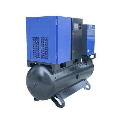 China Hot-selling 10bar 7.5kw 15kw 22kw AR 8bar Lubricated Industrial Compressor for Laser Cutting Screw Air Compressor for sale