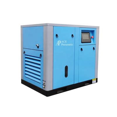 China 50hp 37kw Silent Oil Free Inverter Screw Oil Free Air Compressor For Food Industry Inovance Inverter Screw Oil Free Air Compressor for sale