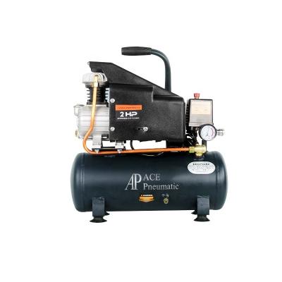 China Factory Direct Lubricated Connected Piston Air Compressor Mini Silent 18l-50l 5hp Portable Low Noise Industrial Air Compressor for sale