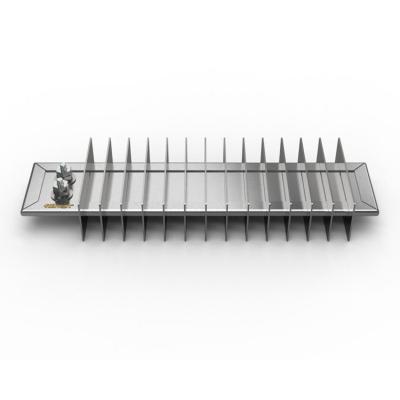 China energy & High Power 100w 240v Stainless Steel Sheath Mica Extracting Rectangular Band Heater for sale