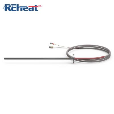 China Temperature Low MOQ E N J T S R B K Type Automatic Flange Thermocouples Wire Detection Thermo Sensor for sale