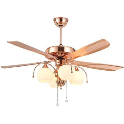 China 2020 postmodern American style simple modern silent fancy designed ceiling fans for sale