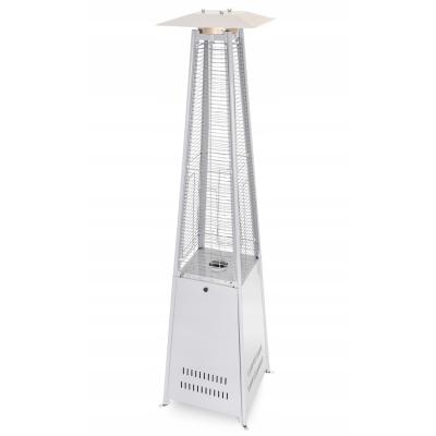 China Stocked Outdoor Garden Gas Patio Heater, Steel Color Heater Body Stand Patio Heater 46000 Btu for sale