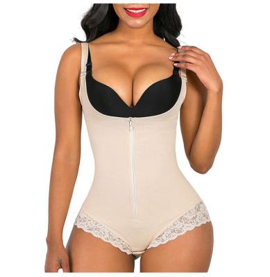 China Antibacterial hot sale women's shapewear women's plus size one-piece waist and hip lift tights body underwear shapewear for sale