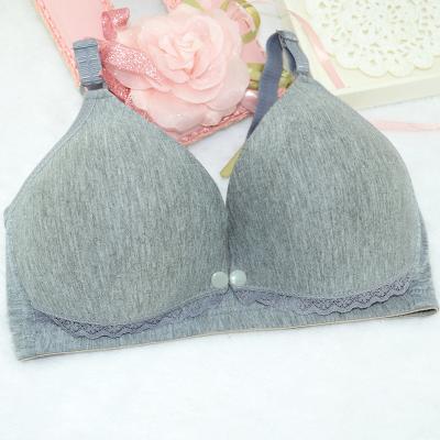 China Maternity Wholesale Maternity Breastfeeding Breastfeeding Underwear Ladies Bra Front Breastfeeding Thin Traditional Button for sale