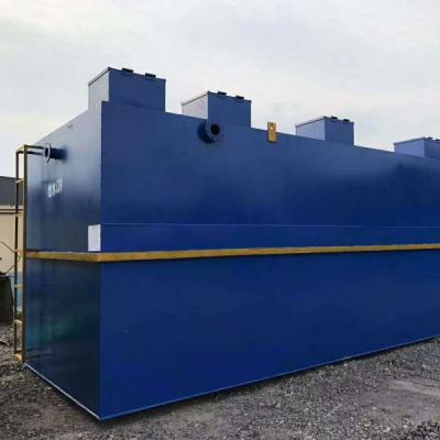 China Smaller Footprint and Less Civil Labor Packaged MBBR Water Treatment Machinery for Domestic Sewage Treatment for sale