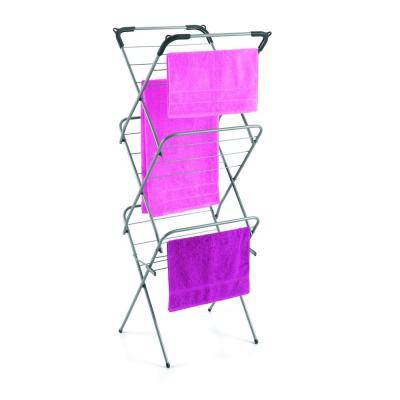 China Traditional hot sale outdoor cloth drying rack cloth drying rack hanger clothes stretch clothes airer for sale