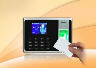 China 0.01% FRR Li SSR Report Attendance Fingerprint Clocking Machine for sale