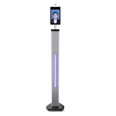 中国 110cm Facial Recognition Temperature Measurement Stand With LED Strip 販売のため