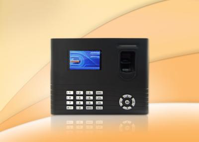 China Security TCP / IP Electronic Fingerprint Time Attendance System biometric  terminal for sale