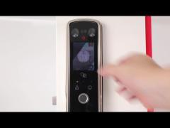 Multi-Biometric Smart Door Lock Auto Unlock Facial and Palm Verification