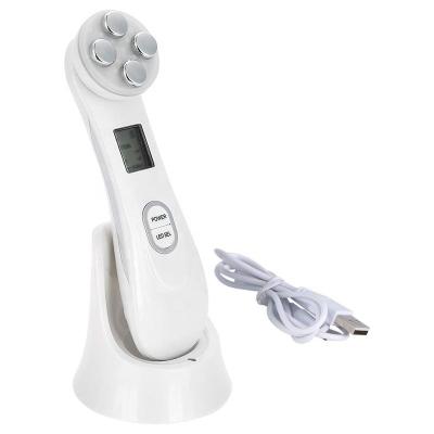 China Face Lift 5 in 1 Led Skin Tightening High Frequency Facial Wand Light Therapy LED Red Light Therapy Remover RF Lifting Machine for sale