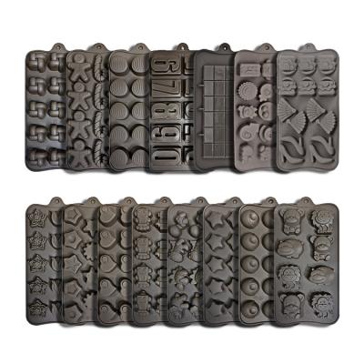 China Amazon Hot Selling Sustainable And Clean Non-Stick Silicone Chocolate Mold Easy To Use for sale