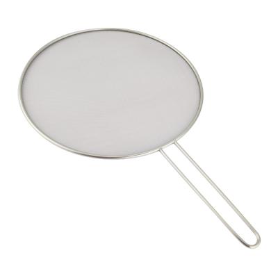 China Metal Kitchen Accessories Cooking Splatter Screen For Frying Pan 13