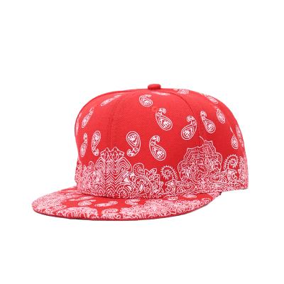 China New Cowboy COMMON Unisex Style Winter Women's Bandana Print Men's Paisley Pattern Baseball Hats for sale