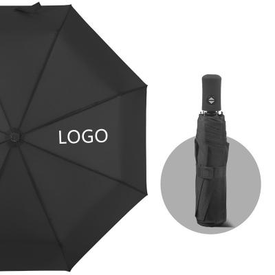 China Minimalist Custom Umbrella With Logo Wholesale Supplier 3 Times Sun Umbrella for sale