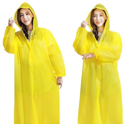 China Eco-friendly Best Selling Cheap Mens Raincoat Windproof Women's Travel PVC Polyester Raincoat for sale