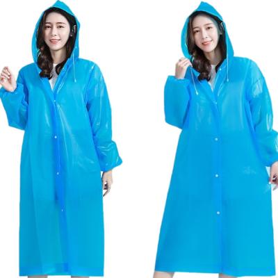 China Bachelorette Rainwear Reusable EVA Poncho Waterproof Raincoat Directly Supplied by Raincoat Manufacturer for sale